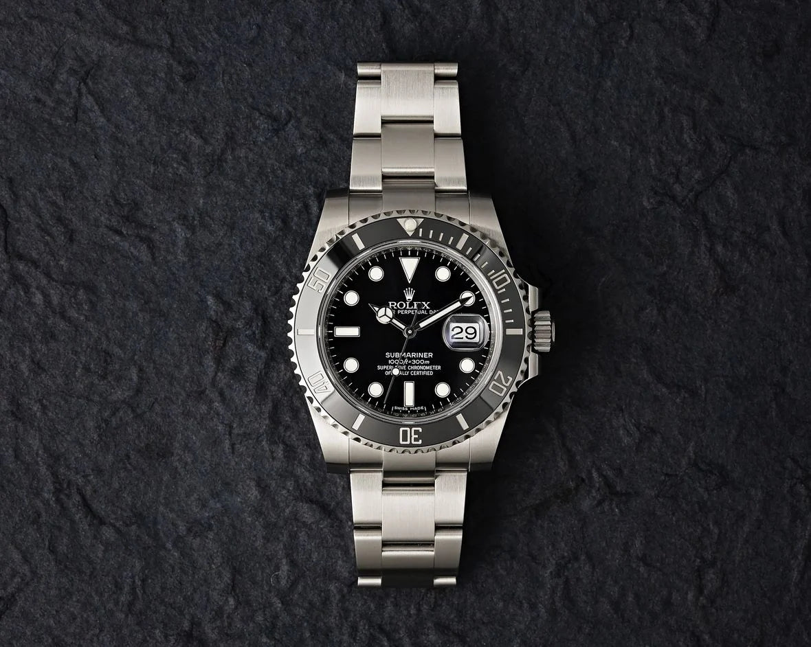 Rolex Submariner Black Dial Black Cerachrom Bezel Stainless Steel Dive Watch 116610LN