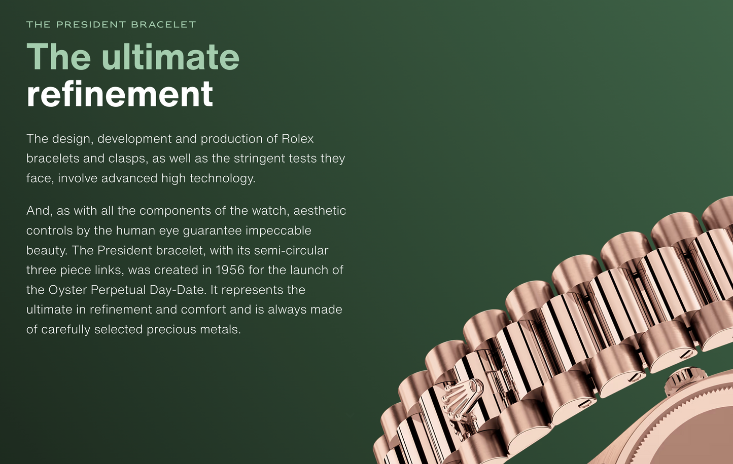 Rolex Day-Date Aventurine Dial Automatic Chronometer Diamond Unisex Watch 128235-0068