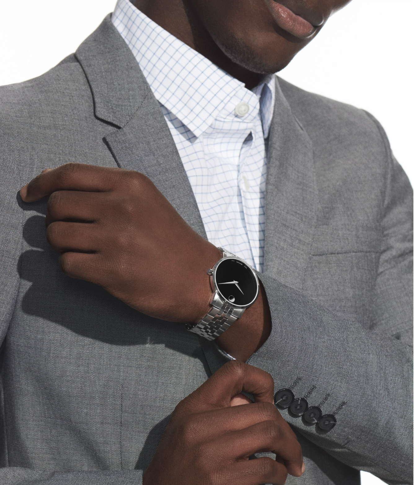 Movado Classic Museum Quartz Black Dial Unisex Watch 2100014