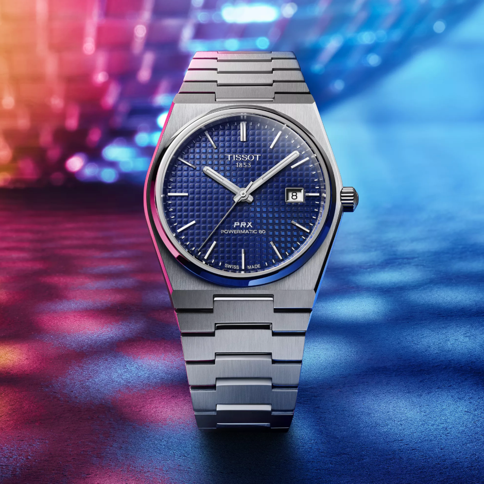 Tissot PRX Powermatic 80 Automatic Blue Dial Men's Watch T137.407.11.041.00