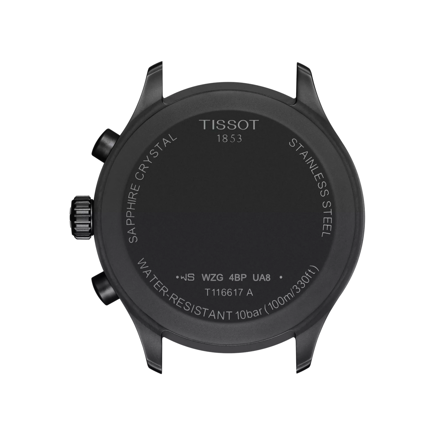 Tissot Chrono XL Quartz Black Dial Black PVD Bezel Nylon Strap Men's Watch T116.617.37.051.00