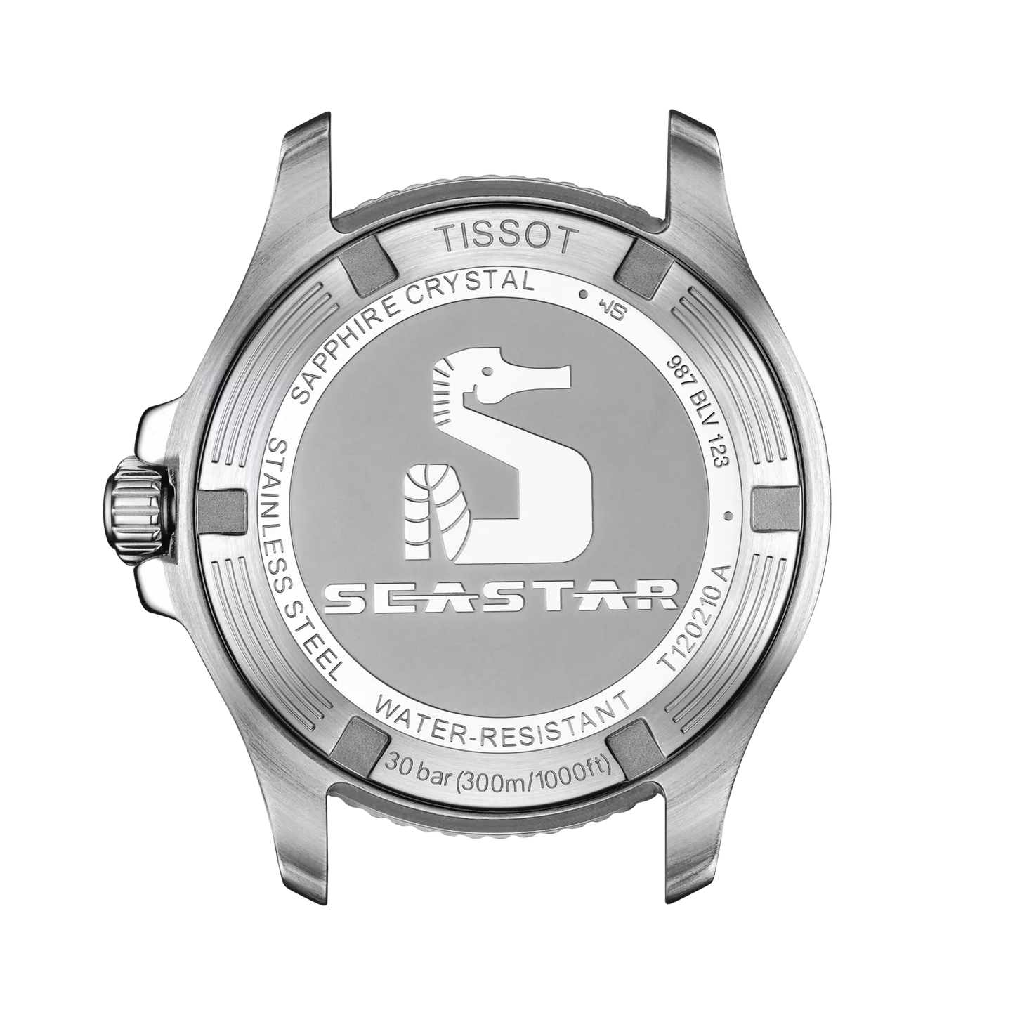 Tissot Seastar 36mm White Dial Stainless Steel Quartz Men's Dive Watch T120.210.11.011.00