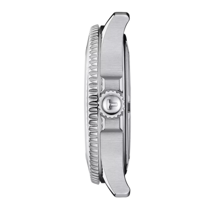 Tissot Seastar 36mm White Dial Stainless Steel Quartz Men's Dive Watch T120.210.11.011.00