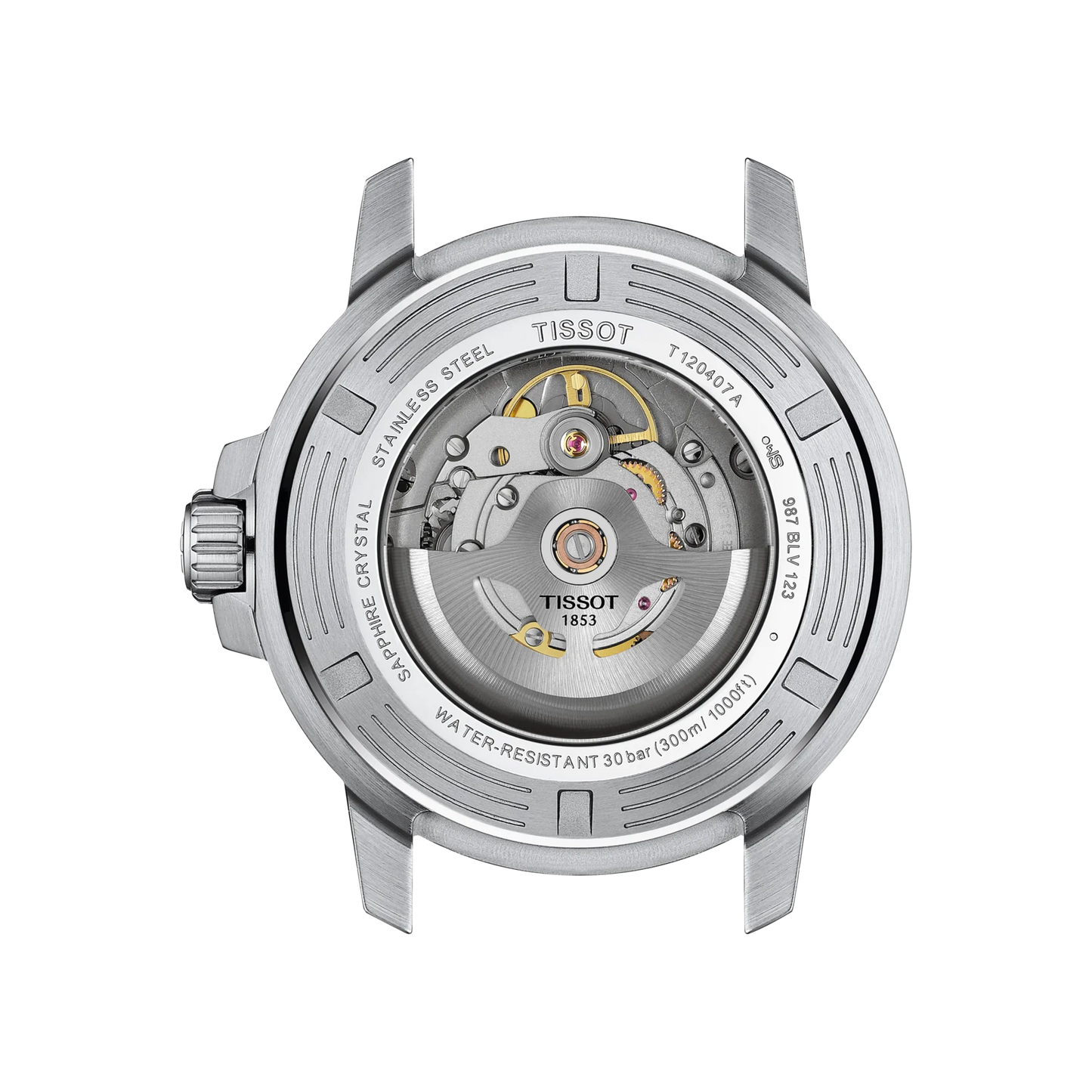 Tissot Seastar 1000 43mm Grey Dial Stainless Steel Automatic Dive Watch T120.407.11.081.01