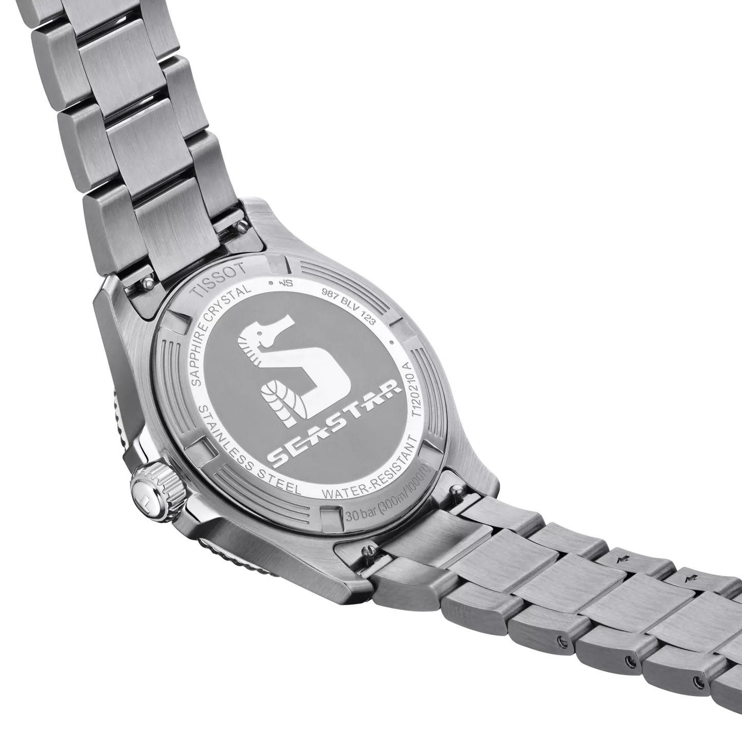 Tissot Seastar 1000 40mm Black Dial Stainless Steel Quartz Dive Watch T120.410.11.051.00