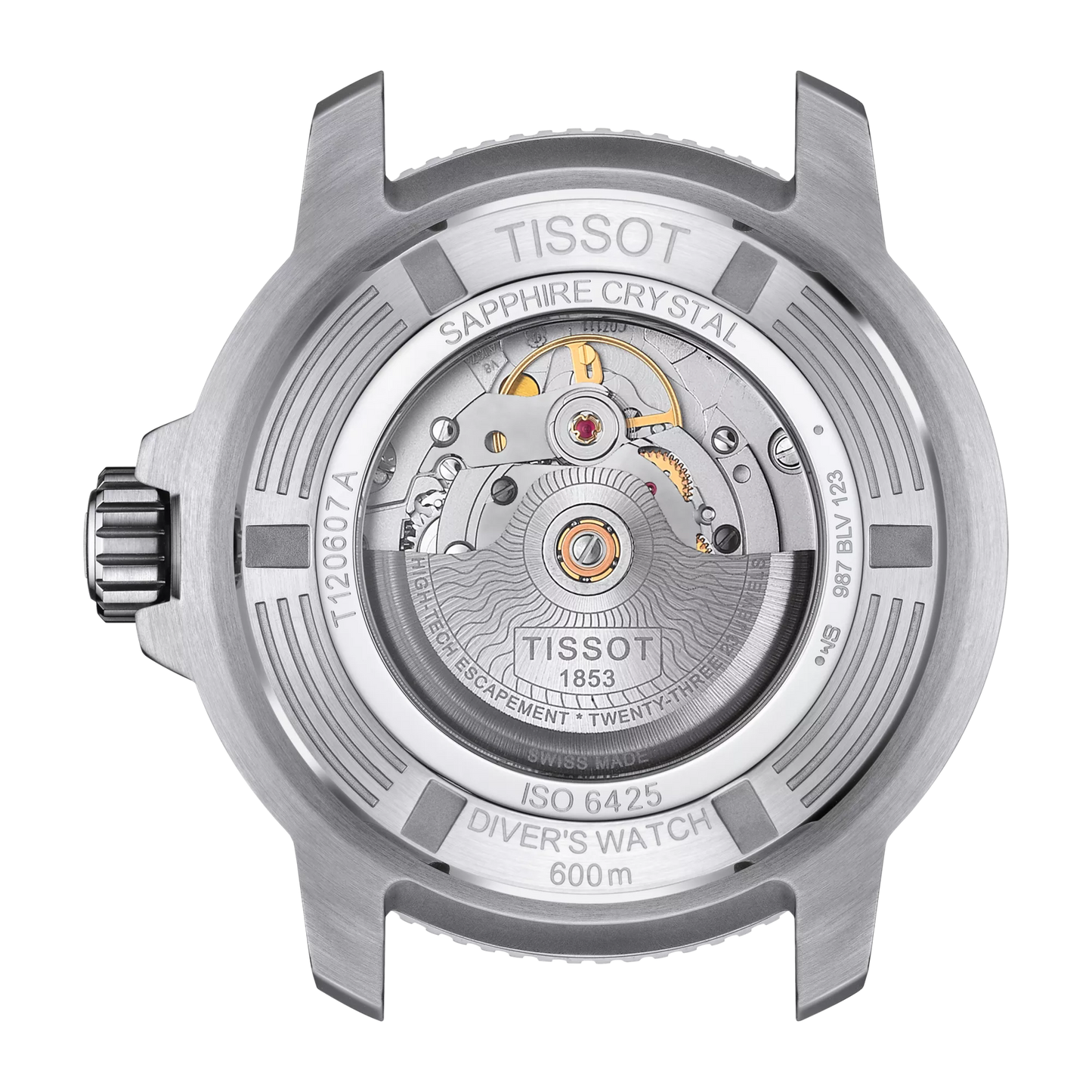 Tissot Seastar 2000 Powermatic 80 Dive Watch with Blue Gradient Dial & Steel Bracelet T120.607.11.041.01