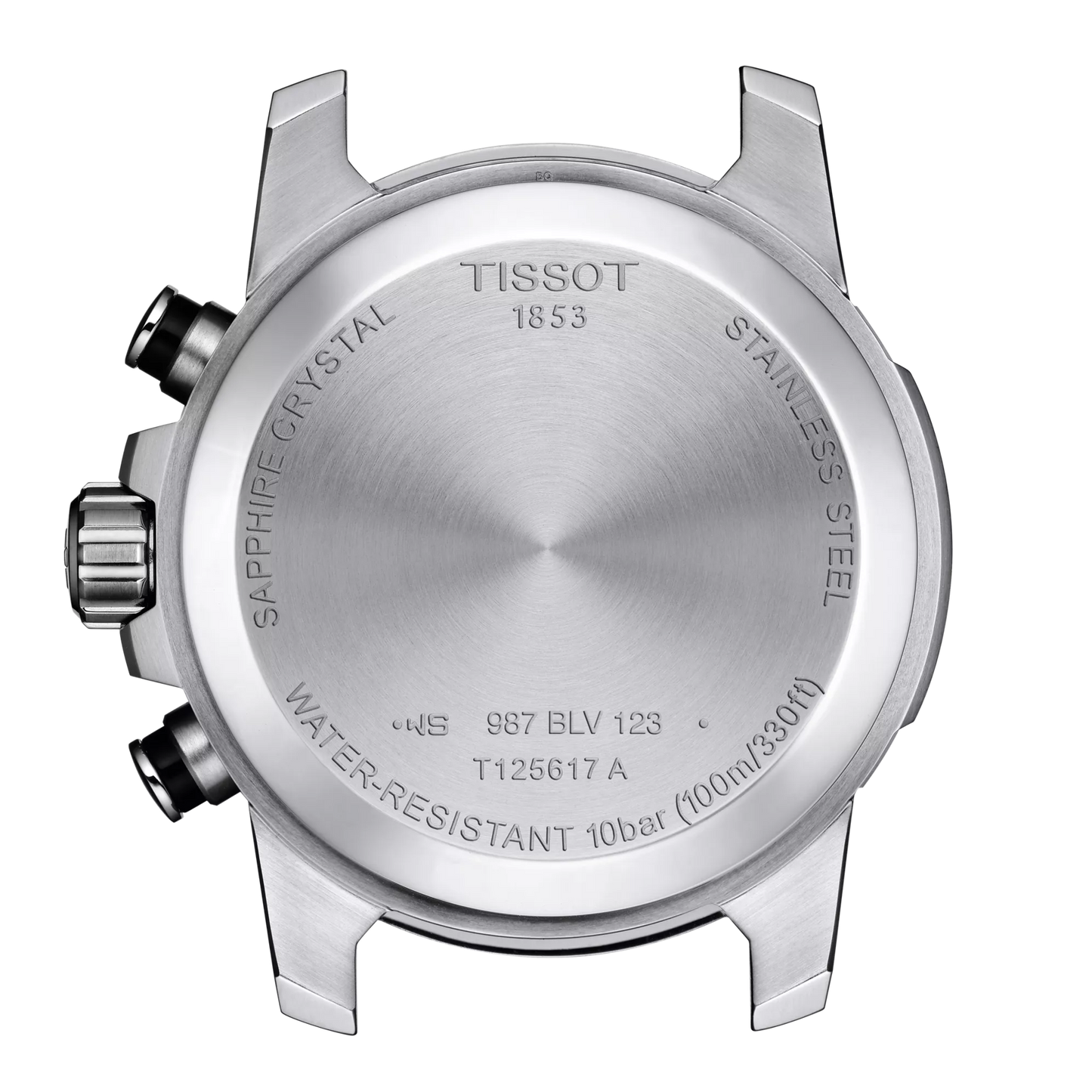 Tissot T-Sport Chronograph Quartz Black Dial Tachymeter Bezel Textile Strap Men's Watch T125.617.17.051.02