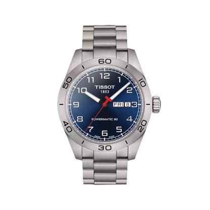 Tissot PRS 516 Blue Dial Automatic Sport Watch with Day-Date Display T131.430.11.042.00