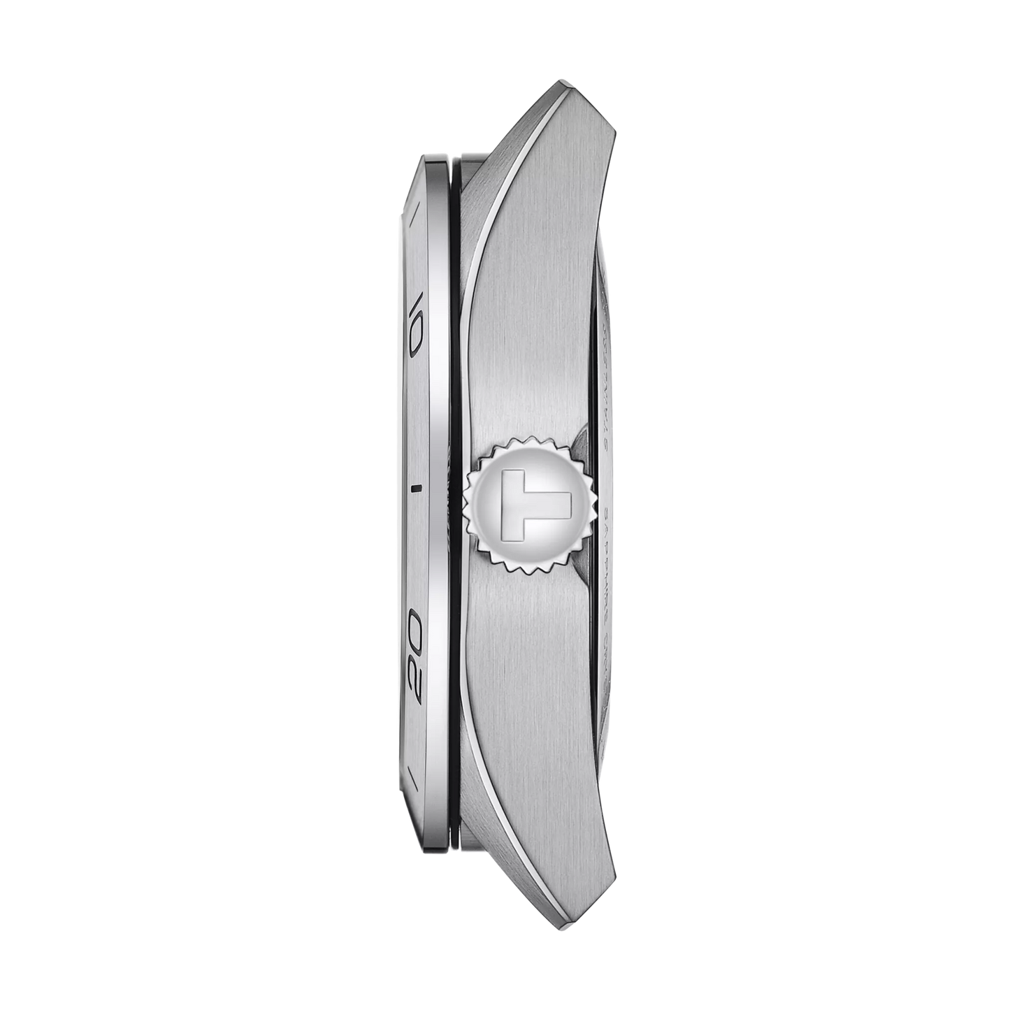 Tissot PRS 516 Powermatic 80 Silver Dial Automatic Watch with Brown Leather Strap T131.430.16.032.00