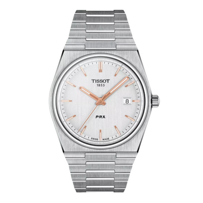 Tissot PRX Quartz 40 mm Blue Sunray Dial Stainless Steel T137.410.11.031.00 | Luxero