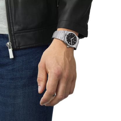 Tissot PRX Quartz Black Dial Stainless Steel Dress Watch T137.410.11.051.00