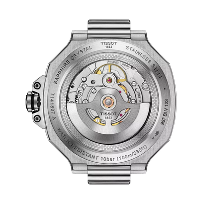 Tissot T-Race Powermatic 80 Blue Dial Stainless Steel Automatic Men's Watch T141.807.11.041.00