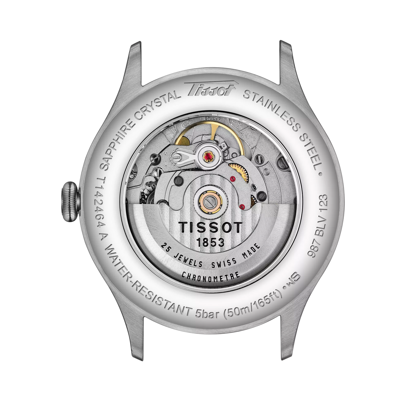 Tissot Heritage 1938 Silver Dial Blue Leather Strap Automatic Men's Watch T142.464.16.032.00