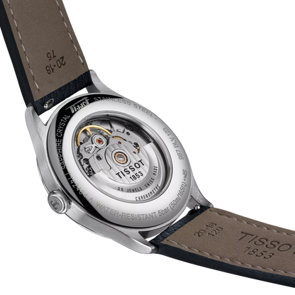 Tissot Heritage 1938 Silver Dial Blue Leather Strap Automatic Men's Watch T142.464.16.032.00