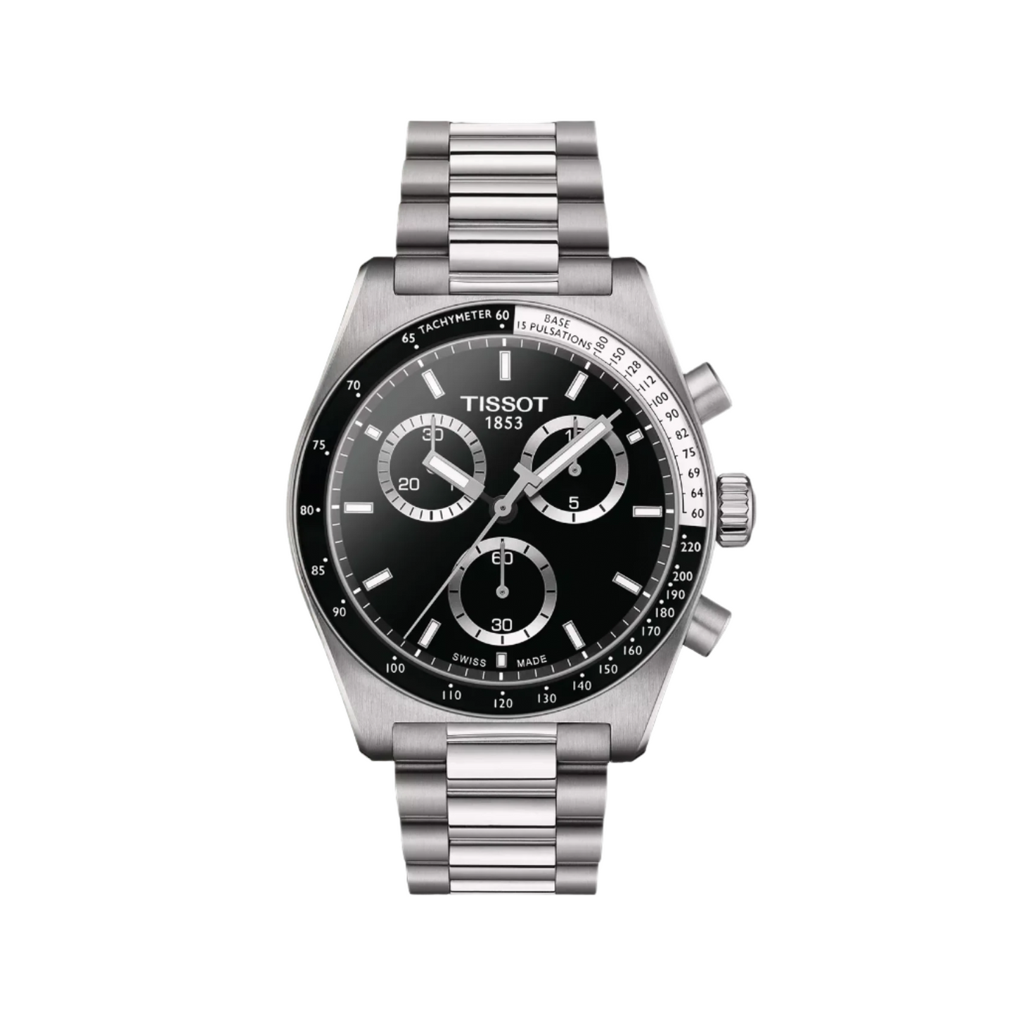 Tissot T-Sport Chronograph Quartz Black Dial Stainless Steel Men's Watch T149.417.11.051.00