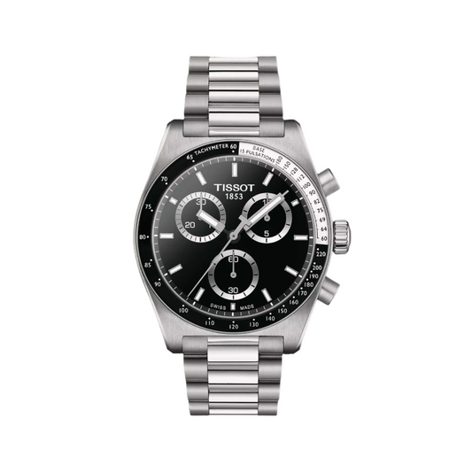 Tissot T-Sport Chronograph Quartz Black Dial Stainless Steel Men's Watch T149.417.11.051.00
