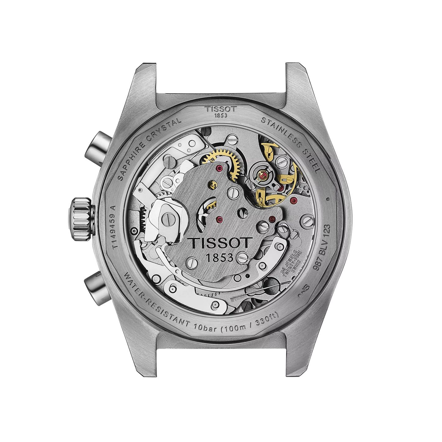 Tissot T-Sport Hand Wind Chronograph Black Dial Men's Watch T149.459.21.051.00