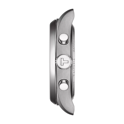 Tissot PR 100 Quartz Chronograph Blue Dial Stainless Steel Men's Watch T150.417.11.041.00