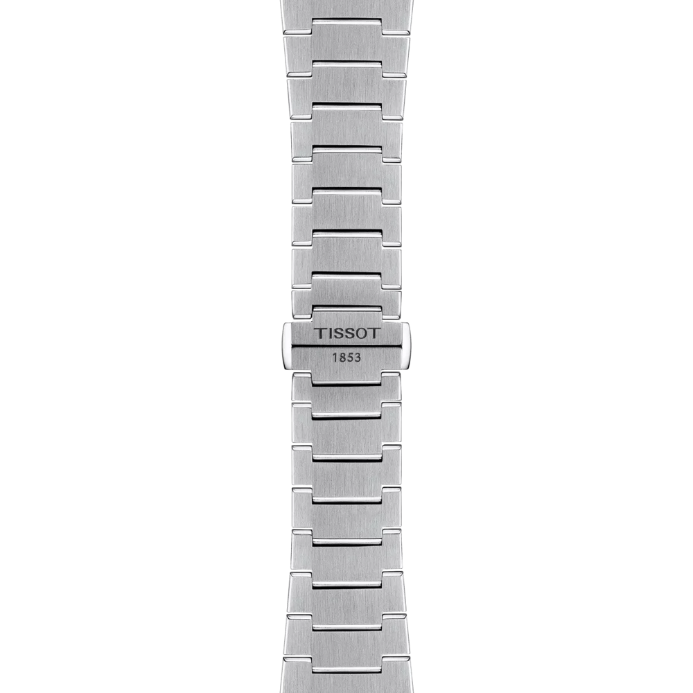 Tissot PRX Chronograph White Dial Rose Gold Accents Stainless Steel Men's Watch T137.427.11.011.00