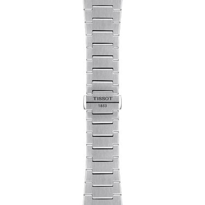 Tissot PRX Chronograph White Dial Rose Gold Accents Stainless Steel Men's Watch T137.427.11.011.00