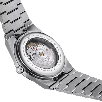 Tissot PRX Powermatic 80 Blue Dial 18kt Rose Gold Bezel Stainless Steel Men's Watch T931.407.41.041.00