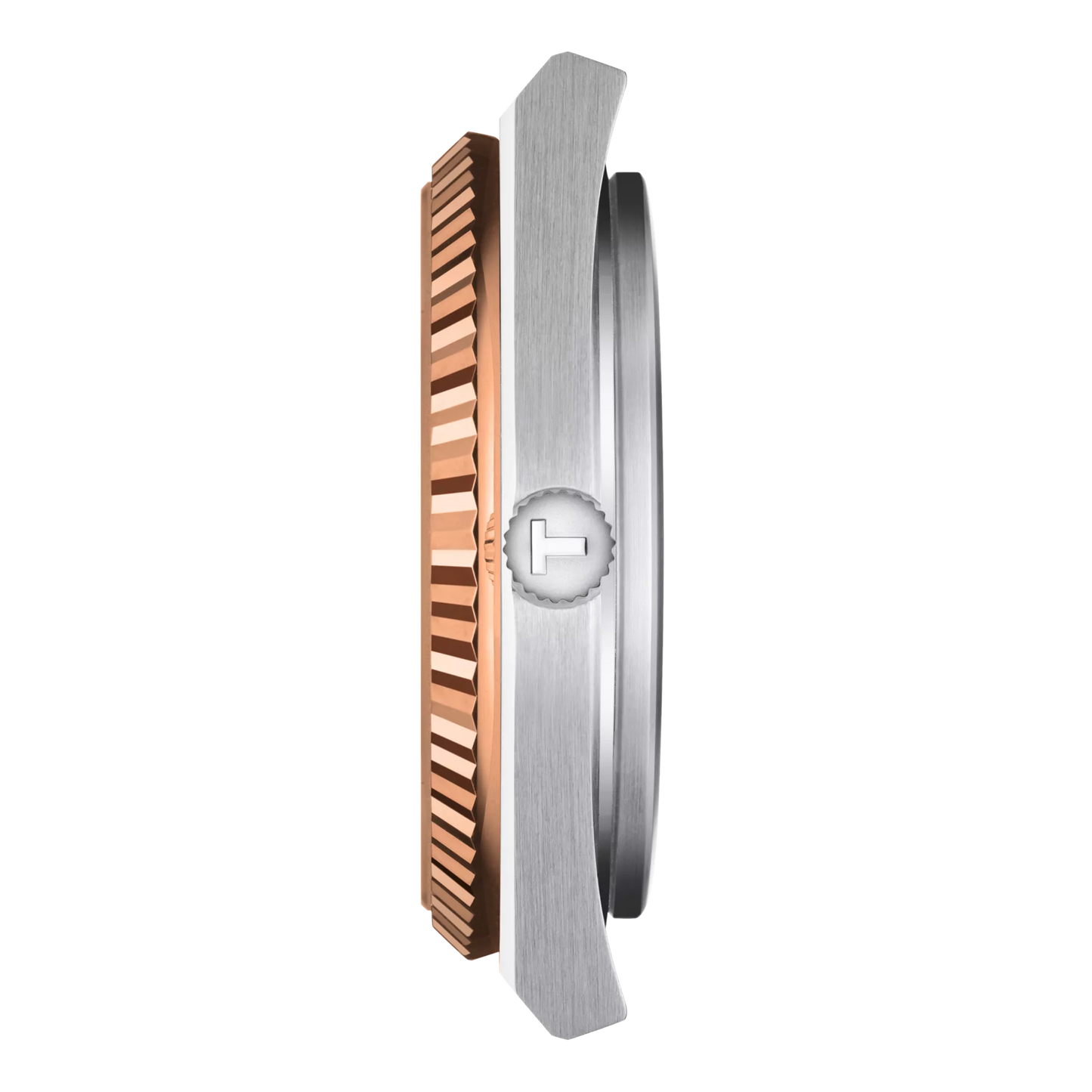 Tissot PRX Powermatic 80 Blue Dial 18kt Rose Gold Bezel Stainless Steel Men's Watch T931.407.41.041.00