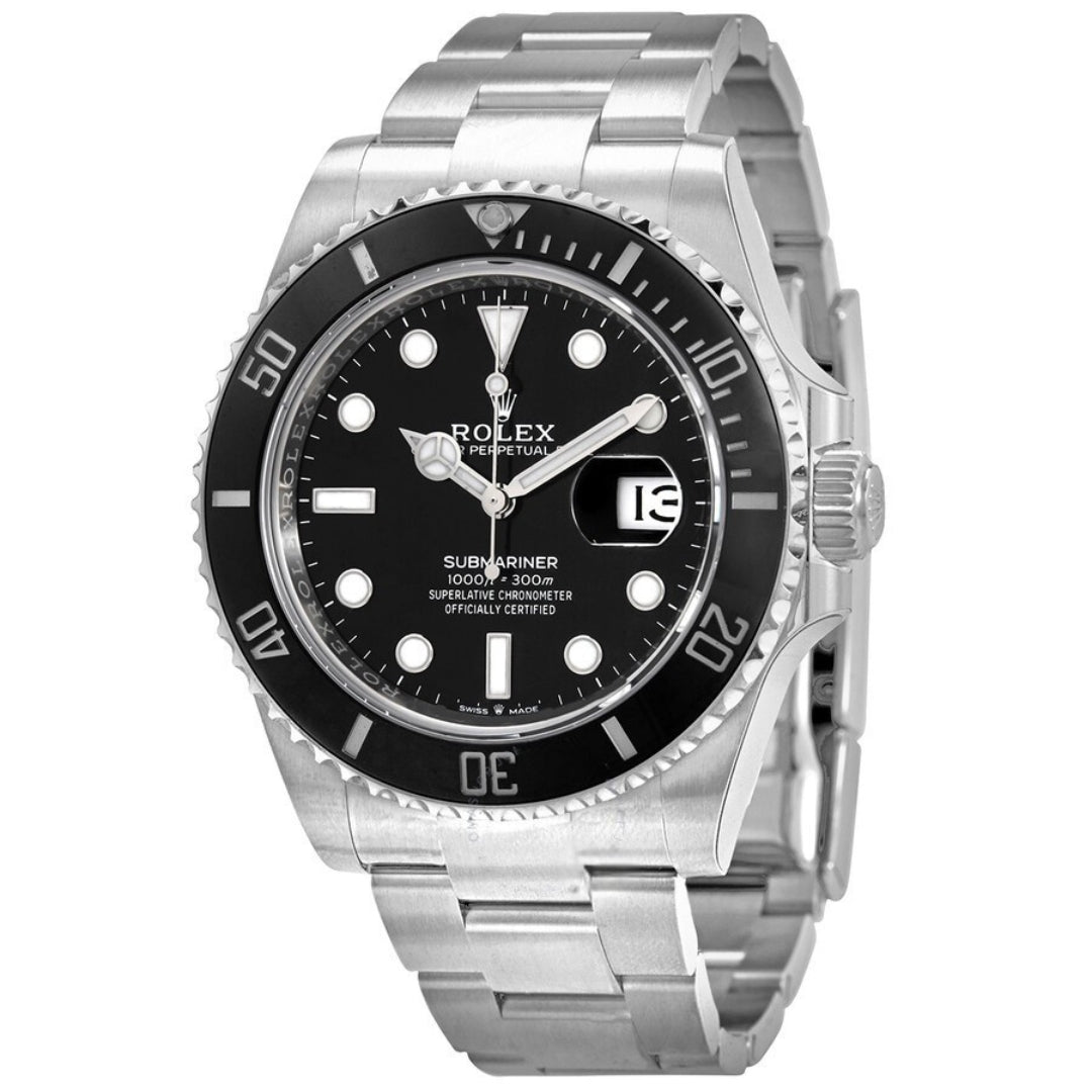 Rolex Submariner 41mm Black Dial Stainless Steel Automatic Chronometer Men’s Watch 126610LN | Luxero