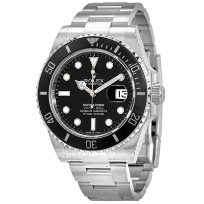Rolex Submariner 41mm Black Dial Stainless Steel Automatic Chronometer Men’s Watch 126610LN | Luxero