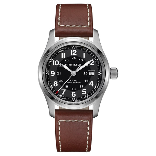 Hamilton Khaki Field Automatic Black Dial Men's Watch H70555533