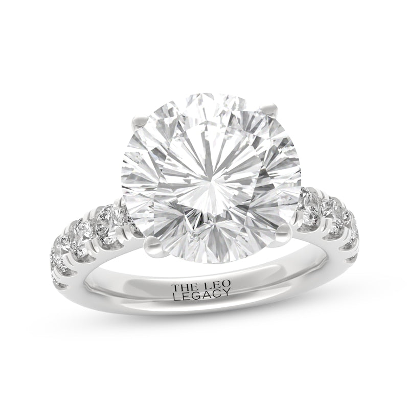 7 CT. T.W. Round-Cut Lab-Grown Diamond Luxury Ring (14K White Gold)