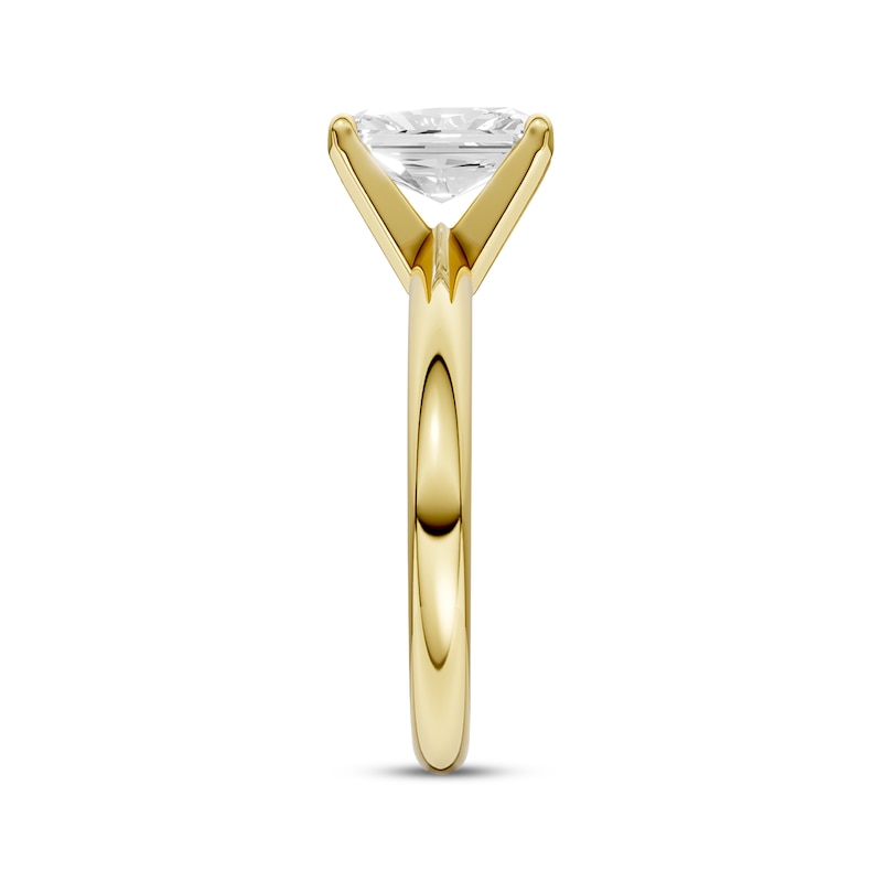 1-1/4 CT. T.W. Radiant-Cut Lab-Grown Diamond Solitaire Ring (14K Yellow Gold)