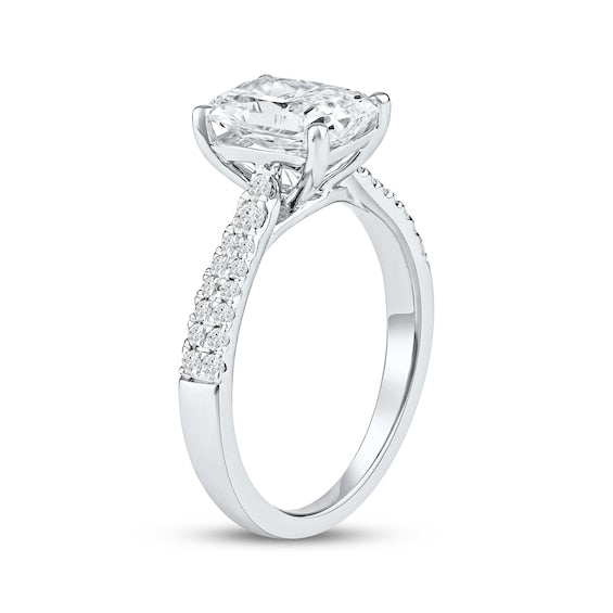 2-1/4 CT. T.W. Radiant-Cut Lab-Grown Diamond Ring (14K White Gold)