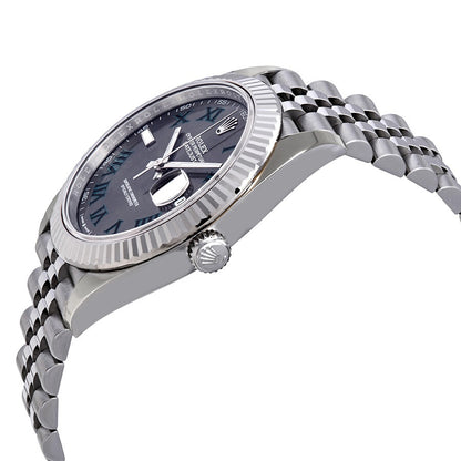 Rolex Datejust 126334 Slate Dial 41mm Men’s Automatic Watch – White Gold Fluted Bezel & Jubilee Bracelet