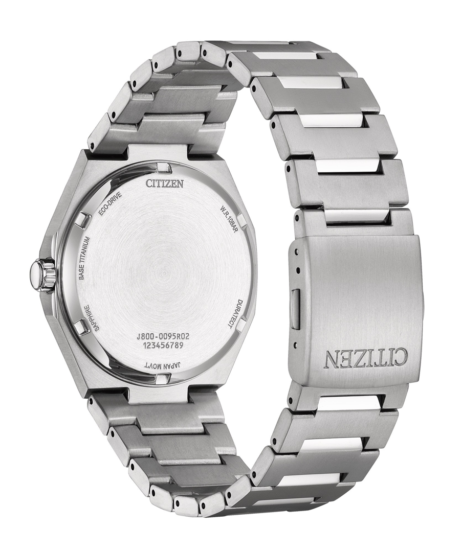 Citizen AW0130-85A — Women's Sporty Silver-Tone Super Titanium Eco-Drive Watch