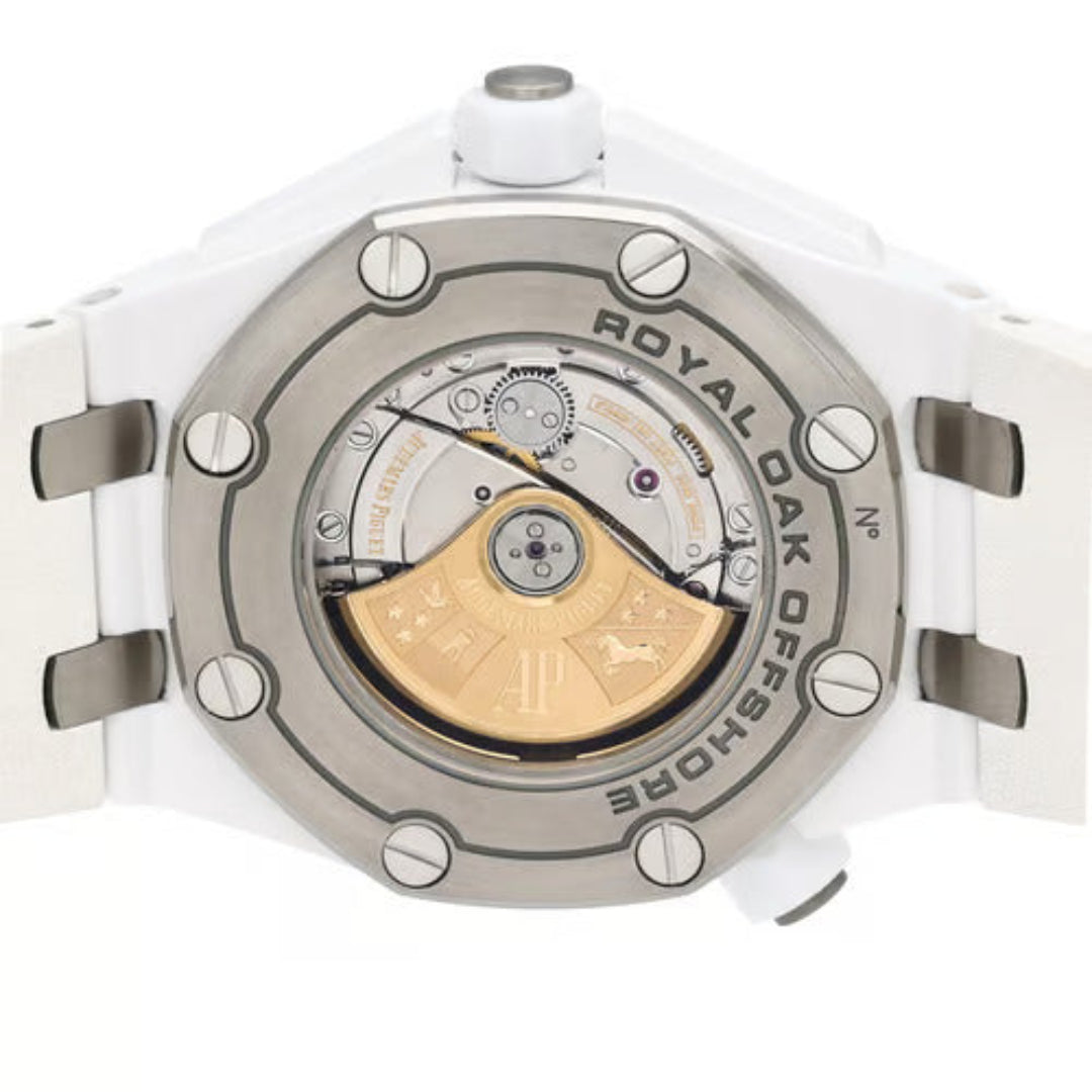 Watch with visible brand name on a white background