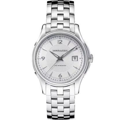 Hamilton H32515155 – Men's Jazzmaster Viewmatic Automatic Watch, 40mm Stainless Steel with Silver Dial and Bracelet