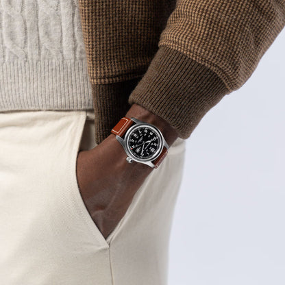 Hamilton Khaki Field Automatic Black Dial Men's Watch H70555533