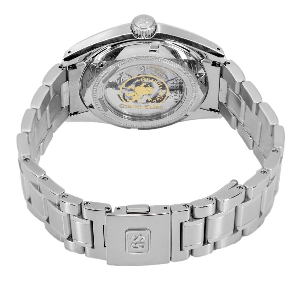 Grand Seiko Heritage 40mm Green Dial Stainless Steel Automatic Watch with Gold Hands SBGH271G