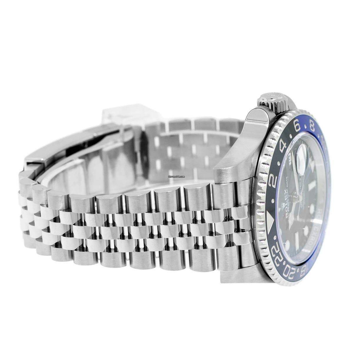 Rolex GMT-Master II “Batman” M126710BLNR-Preowned Men’s Automatic Watch – Black Dial, Jubilee Bracelet, Blue & Black Bezel