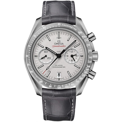 Omega Speedmaster 44.25mm Grey Ceramic Chronograph Platinum Dial Automatic Men’s Watch 311.93.44.51.99.001 | Luxero