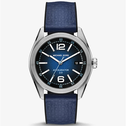 Michael Kors Accelerator 2.0 Quartz Blue Dial Men's Watch MK9174 – Luxero Exclusive