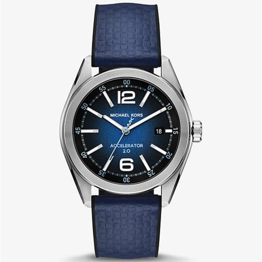 Michael Kors Accelerator 2.0 Quartz Blue Dial Men's Watch MK9174 – Luxero Exclusive