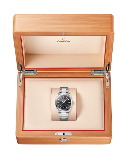 Omega Seamaster Aqua Terra 38mm Black Dial Automatic Stainless Steel Watch 220.10.38.20.01.001