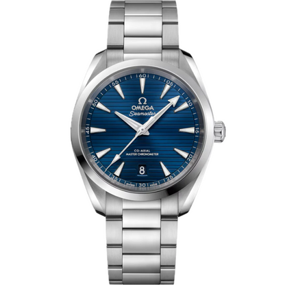 Omega Seamaster Aqua Terra Blue Dial Stainless Steel Automatic Men's Watch 220.10.38.20.03.001