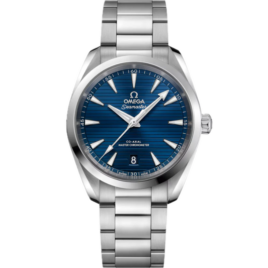 Omega Seamaster Aqua Terra Blue Dial Stainless Steel Automatic Men's Watch 220.10.38.20.03.001