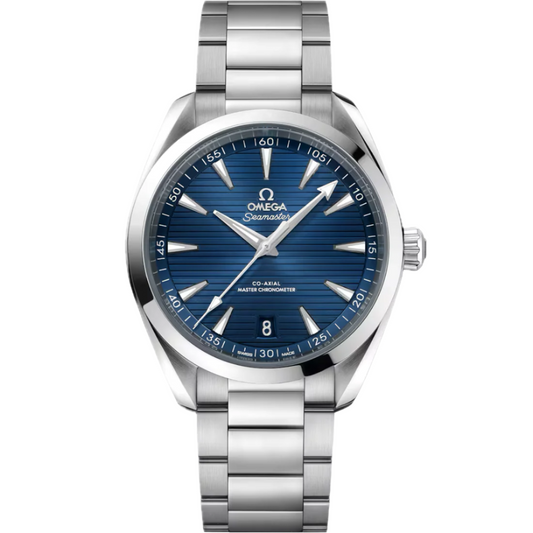 Omega Seamaster Aqua Terra 41mm Blue Teak Dial Automatic Stainless Steel Men’s Watch 220.10.41.21.03.004