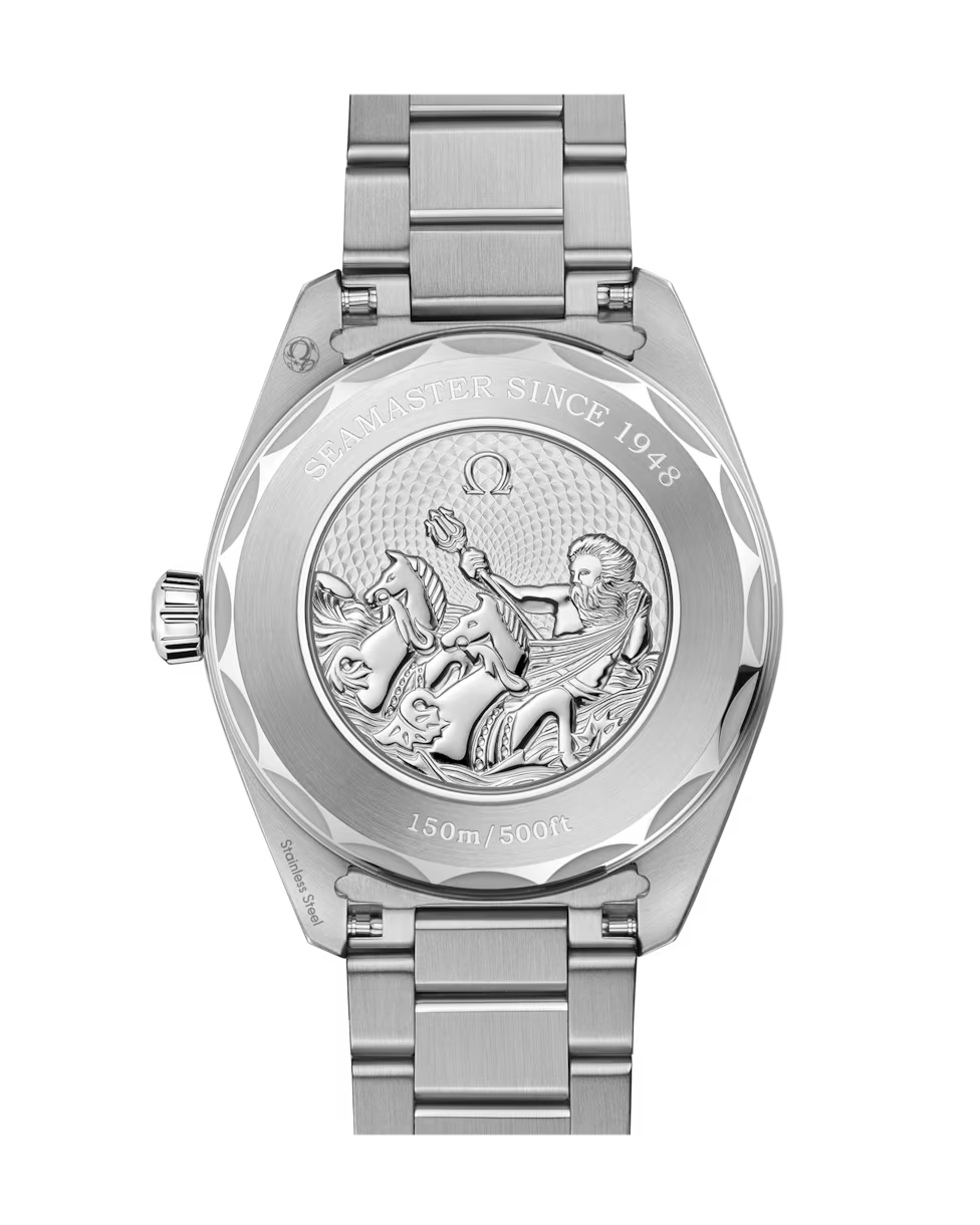 Omega Seamaster World Time Blue Dial GMT Steel Watch 43mm 220.10.43.22.03.002