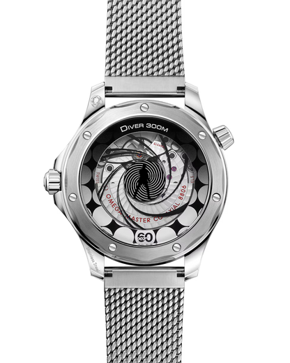 Omega Seamaster Diver 300M James Bond 60th Anniversary Blue Dial Stainless Steel Automatic Men's Watch 210.30.42.20.03.002