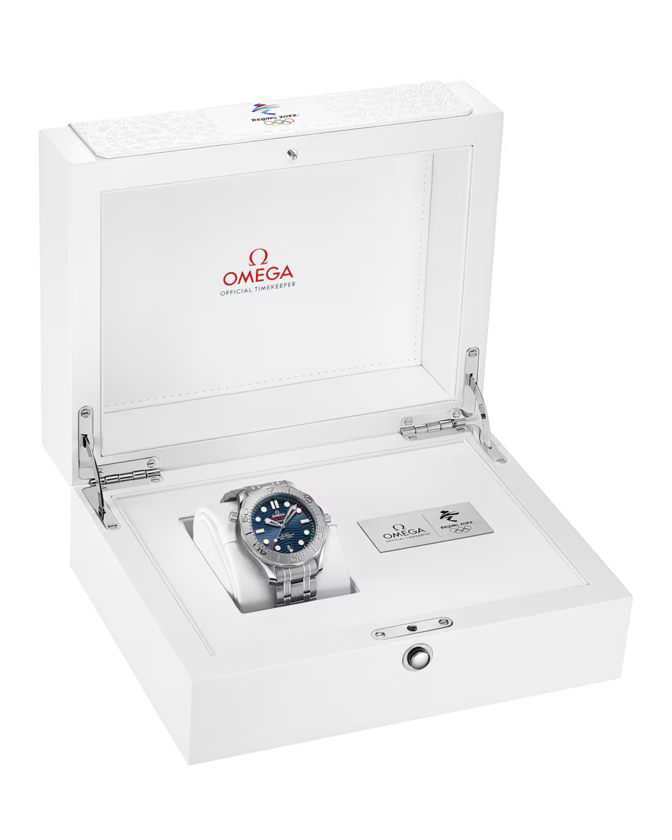 Omega Seamaster Beijing 2022 Blue Dial Stainless Steel Automatic 42mm 522.30.42.20.03.001