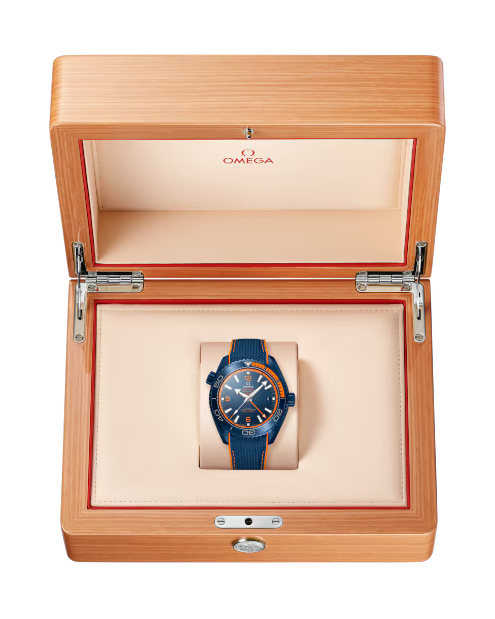 Omega Seamaster Planet Ocean Blue Dial Ceramic Automatic 45mm 215.92.46.22.03.001